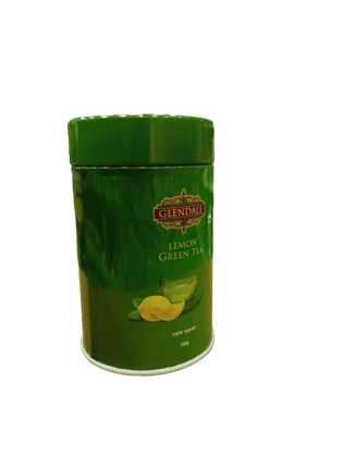 GLENDALE Lemon Green Tea | 100 g | Pack of 1 | Total 100 g | High Grown Nilgiri Tea | 100% Natural