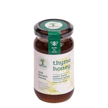 LAST FOREST Thyme Infused Honey | 250 g | Pack of 1 | Finest Nilgiri Honey