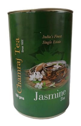CHAMRAJ Jasmine Tea 100 gms | Pack of 1 | Total 100 gms | India's Finest Single Estate Nilgiri Tea