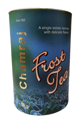 CHAMRAJ Frost Tea 50 g | Pack of 1 | Total 50 g | A Single Estate Rare Tea with Delicate Flavour | Chamraj Finest Nilgiri Tea