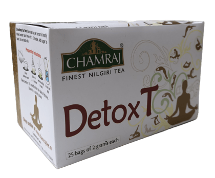 CHAMRAJ Detox T Infusion | 25 Dip Bags of 2 grams each | Total 50 g | Pack of 1 | Chamraj Finest Nilgiri Tea