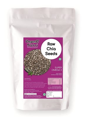 OrganoNutri Chia Seeds | 5 packs of 1 kg each