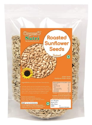 Organo Nutri Roasted Salted Sunflower Seeds (150 g)