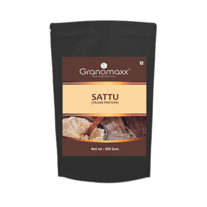 Granomaxx Sattu | Vegan Protein | Sattu Powder – 300G | Superfood | Protein Mix