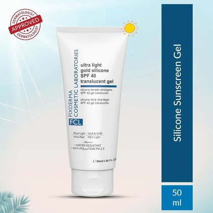 FCL Silicone Matte SPF 40 Sunscreen Sensitive and Acne Prone Skin For Men and Women