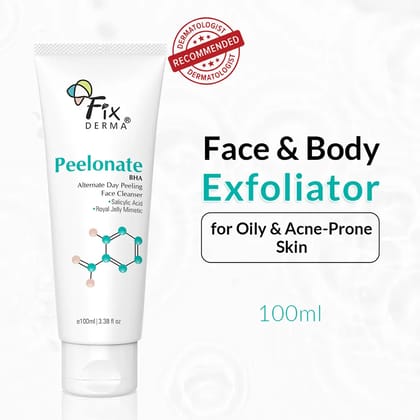 Fixderma Peelonate BHA Face and Body Cleanser for Oily & Acne-Prone skin