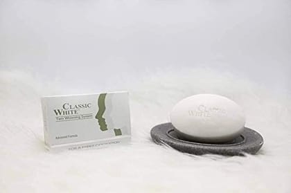 Classic White Twin Whitening Soap - 85 Grams - 1 pc