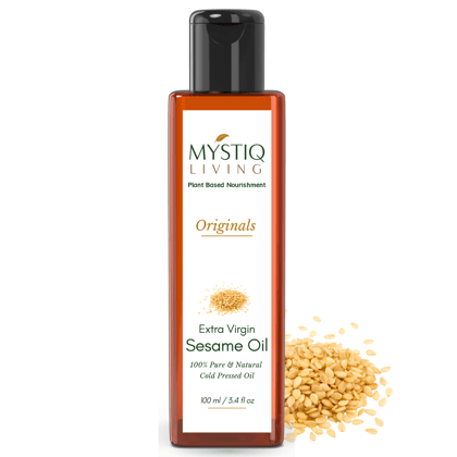 Cold Pressed Extra Virgin Sesame Oil for Body, Hair and Skin