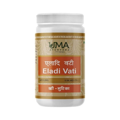 Uma Ayurveda Eladi Vati 1000 Tab Useful in Bone, Joint and Muscle Care Cough, Respiratory Care