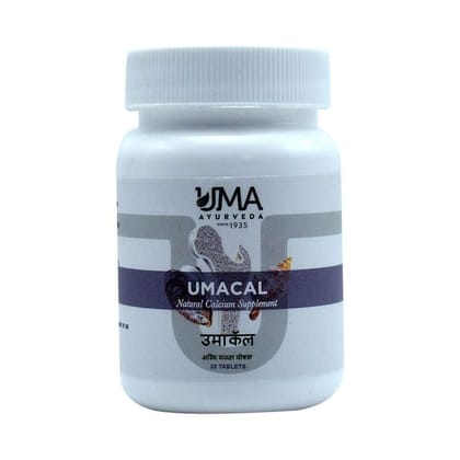Uma Ayurveda Umacal 30 Tab Useful in Deficiencies General Wellness, Immunity Booster