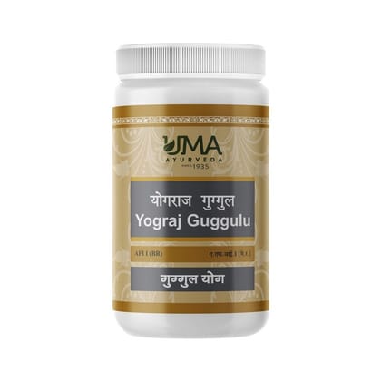 Uma Ayurveda Yograj Guggul 1000 Tab Useful in Bone, Joint and Muscle Care Pain Relief