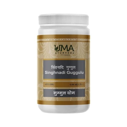 Uma Ayurveda Singhnadi Guggul 1000 Tab Useful in Deficiencies General Wellness, Immunity Booster