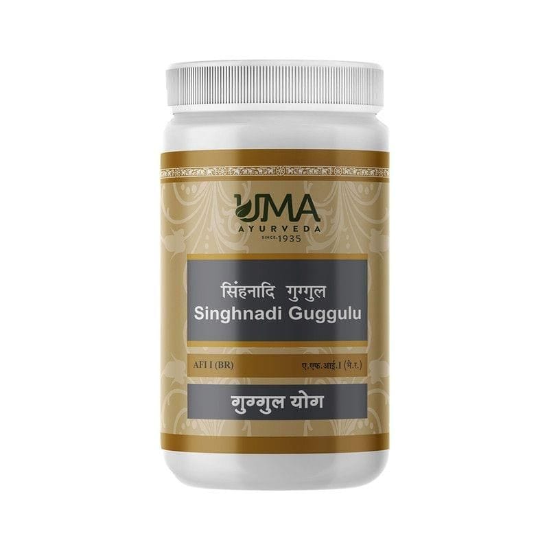 Uma Ayurveda Singhnadi Guggul 1000 Tab Useful in Deficiencies General Wellness, Immunity Booster