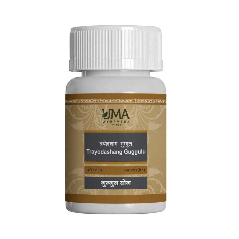 Uma Ayurveda Trayodashang Guggul 80 Tab Useful in Bone, Joint and Muscle Care Pain Relief