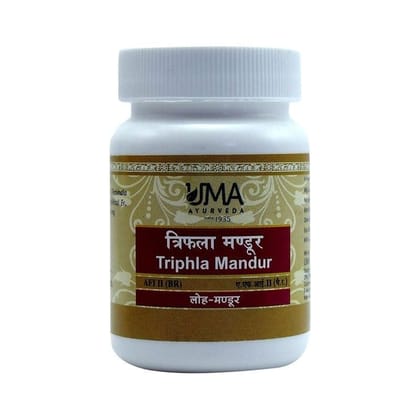 Uma Ayurveda Triphala Mandur 40 Tab Useful in Digestive Health Antacid