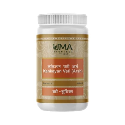 Uma Ayurveda Kankayan Vati (Arsh) 1000 Tab Useful in Piles Digestive Health