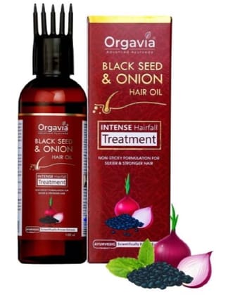 Orgavia Blackseed & Onion Hair Oil (100 Ml)