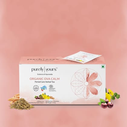 Purely Yours Organic Ova Calm Period Care Herbal Tea