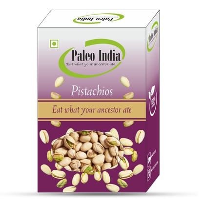 Paleo India 400gm Pistachios Roasted and Salted Pista