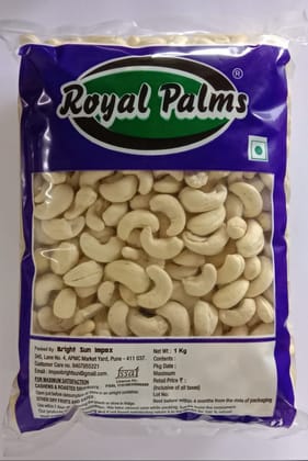 Royal Palms Whole Cashew Nuts/ Kaju Healthy Dry Fruit