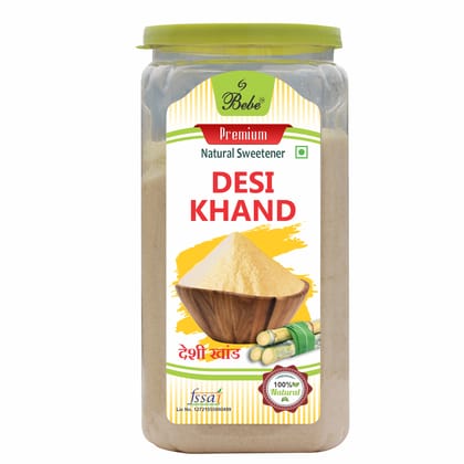 BEBE Premium Pure Khand/Natural Khand/Sugarcane Khand 750g (Pack of 1)