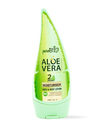 Purobio Organic Aloe Vera Face & Body Lotion - 100ml