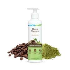 Mama Earth Henna Shampoo with Henna and Deep Roast Coffee for Premature Greying - 250 ml