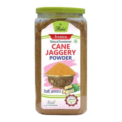 BEBE Premium Cane Jaggery/Gur Powder/Shakkar/Gur Shakkar 750g (Pack of 1)