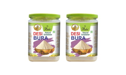 BEBE Premium Desi Bura/Natural Bura 400g (Pack of 2)