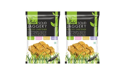 BEBE Jaggery/Gur - 800 gms (Pack of 2) | Sugarcane Jaggery |Natural Jaggery/sweetner, Sakkar| No Chemicals, No Preservatives, No Artificial Colours | Traditionally made , Traditional Kolhu made | Best source of Energy.
