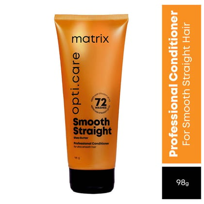 Matrix Opti.Care Professional Conditioner for Frizzy Hair with Shea Butter Upto 4 Days Frizz Control (98g)