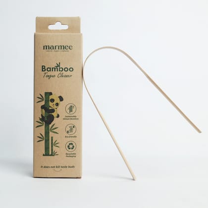 BAMBOO ECO FRIENDLY TONGUE CLEANER