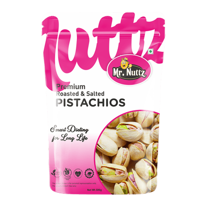 Mr. Nuttz Roasted & Salted Pistachios 500g