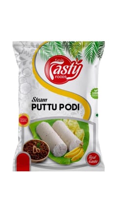 Kerala tasty foods ivani steam puttu podi