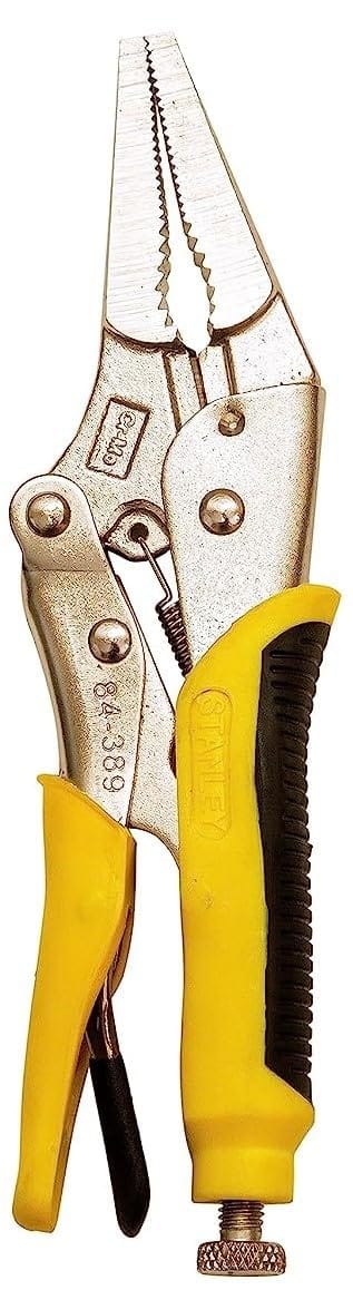 Stanley Locking Plier Long Nose Locking Plier-9.5 In Length 84-389-S