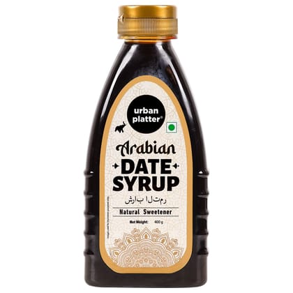Urban Platter Arabian Date Syrup, 400g (Natural Sweetener | Made from 100% Dates | Refined Sugar Alternative)