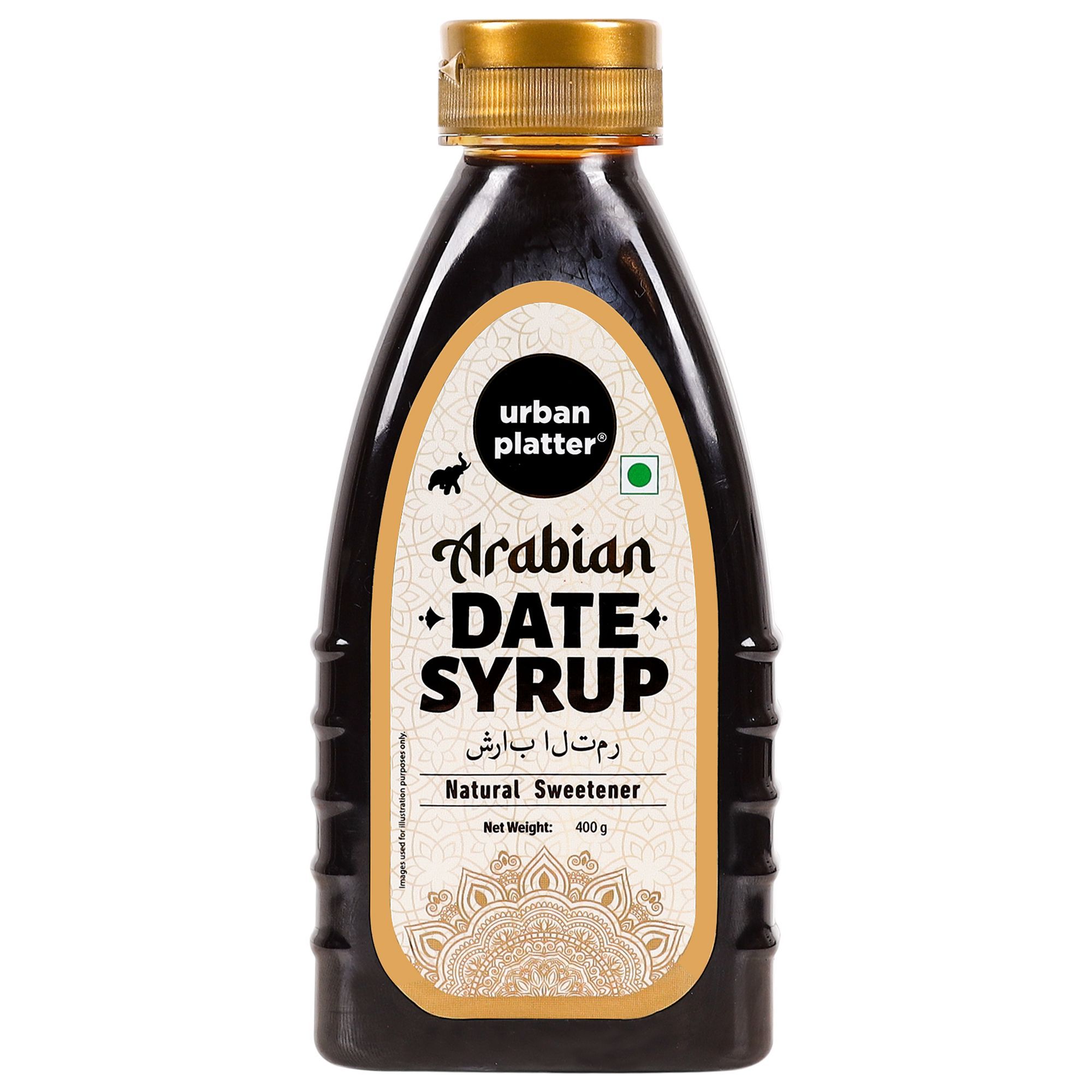 Urban Platter Arabian Date Syrup, 400g (Natural Sweetener | Made from 100% Dates | Refined Sugar Alternative)