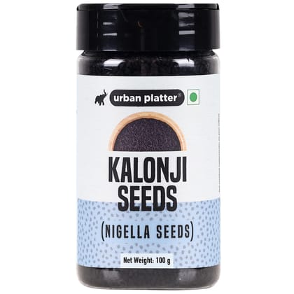 Urban Platter Nigella Seeds (Kalonji), 100g (Indian Superfood, Add flavour to curries, Indian Breads and Baked Goods)