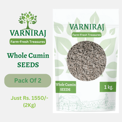 Whole Cumin Seeds | Pack of 2