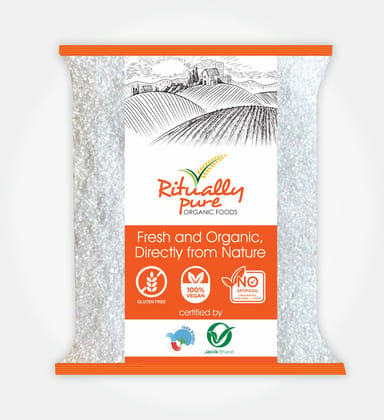 Ritually Pure 100% Organic | Natural & Organic | White Crystal Sugar | 1 Kg Pack