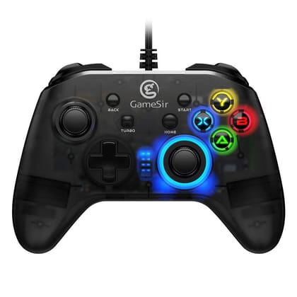 GameSir T4W PC Controller Wired Game Controller for Windows 10/8.1/8/7 Dual Shock Game Gamepad