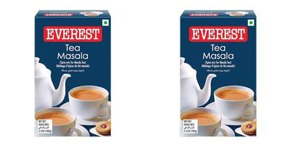 Everest Spices | Tea Masala Powder | 100 Gm Each | Pack of 2| 200 Gm Pack