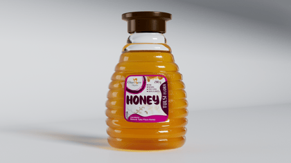 ONE BEE ORGANIC Honey | Tulsi Honey / Tulsi Folra Honey | Natural flora Honey - 280 gm