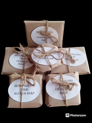 Hand made Herbal Soap hamper(Six Different Soap in one Hamper)