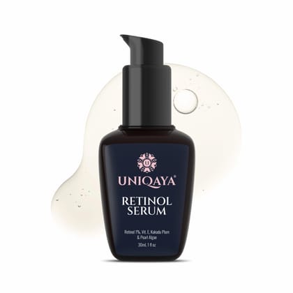 Uniqaya 1% Encapsulated Retinol Anti Ageing Face Serum | Reduce Fine Line & Wrinkle|Unisex Night Serum For Face